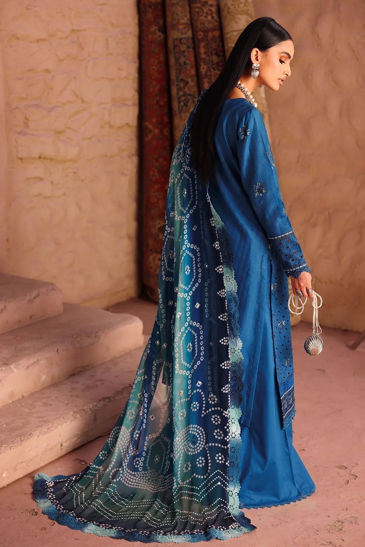 Nureh | Bazaar Luxe 25 | NE-160 - Aqsa Fabrics
