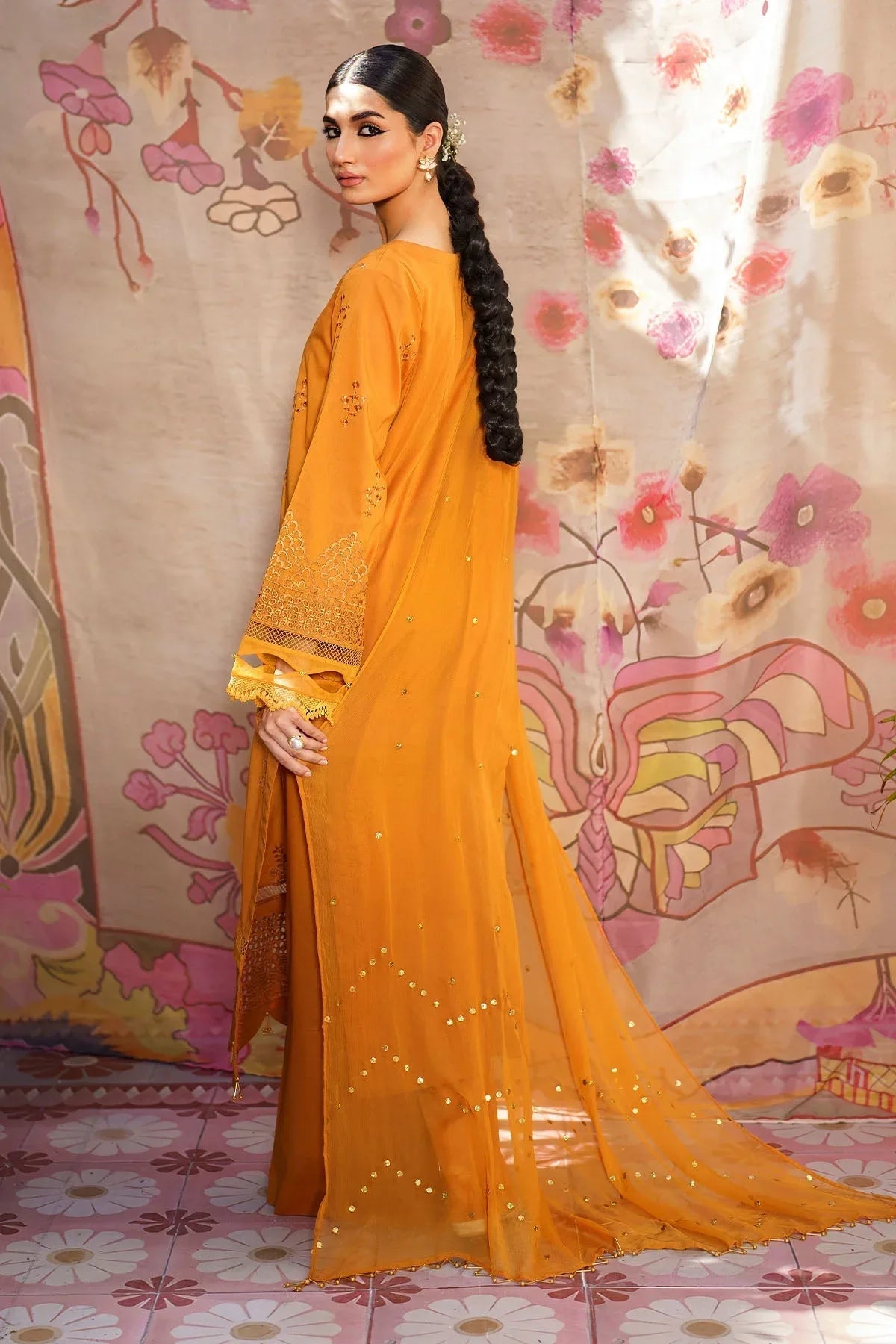 Nureh | Bazaar Lawn | NS-138 - Aqsa Fabrics