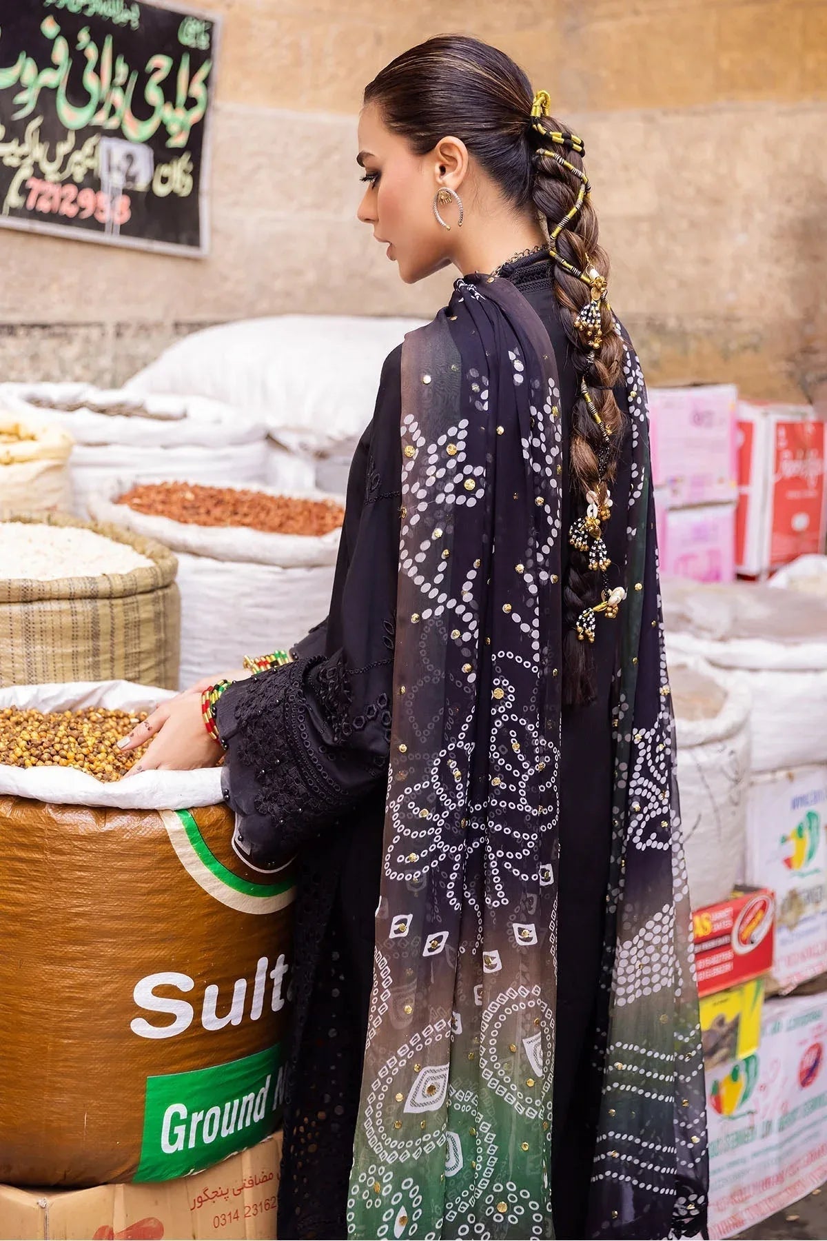 Nureh | Bazaar Lawn | NDS-89 - Aqsa Fabrics