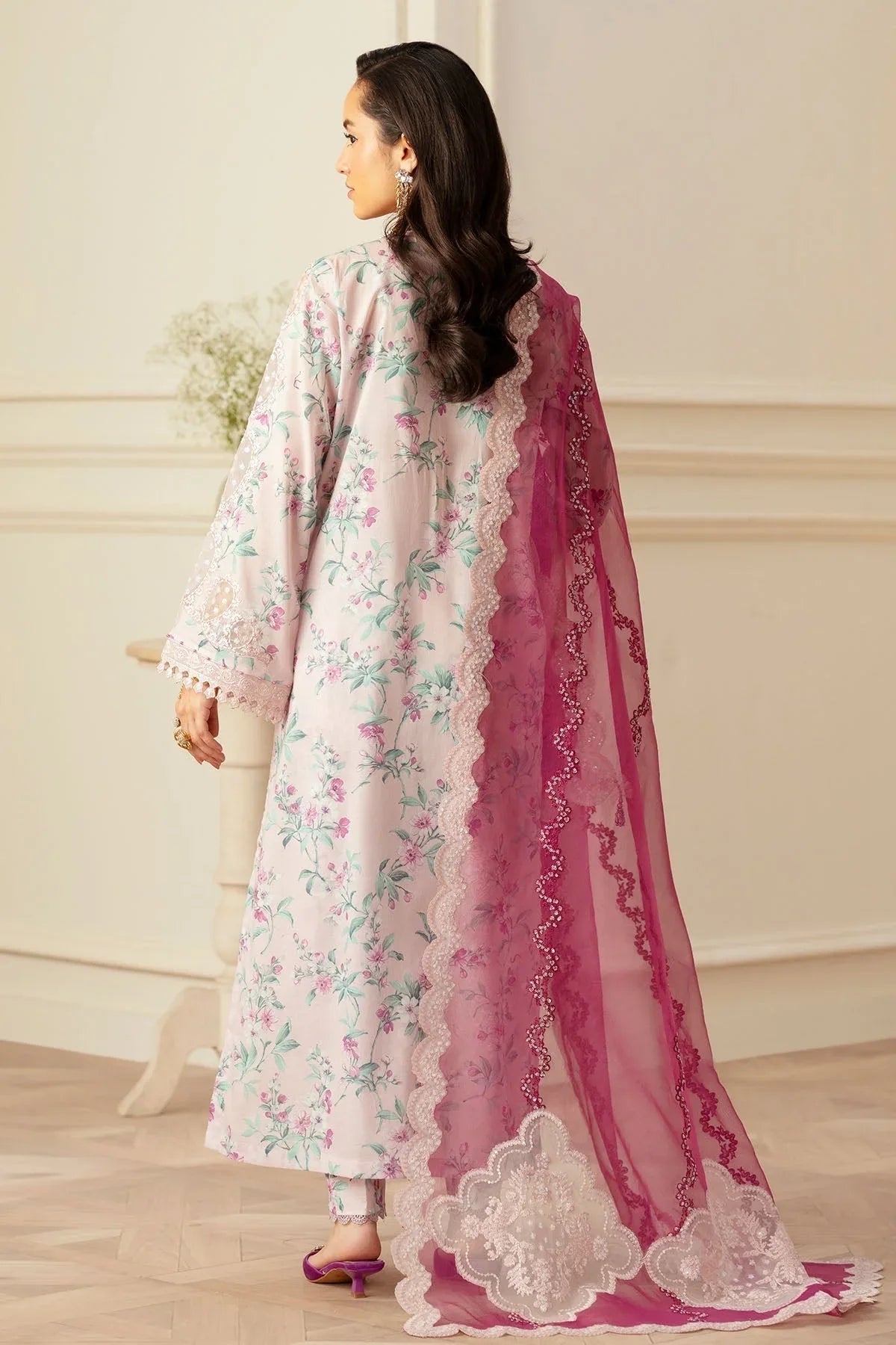 Nureh | Feya Eid Lawn | FE-01 - Aqsa Fabrics