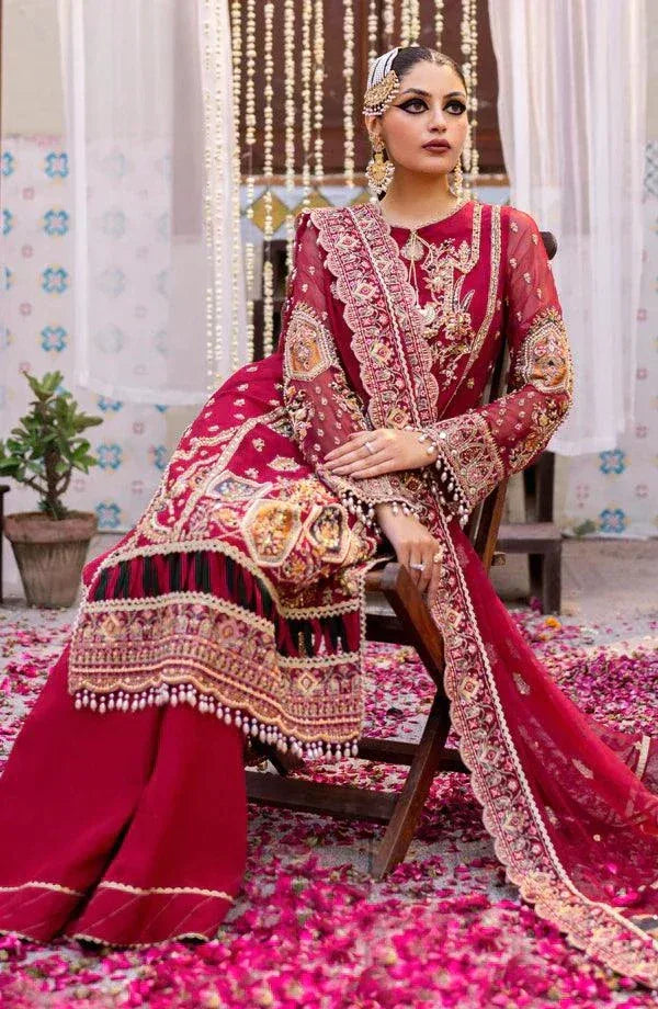 Eleshia | Zarin Wedding Formals 23 | Narina - Aqsa Fabrics