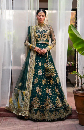 Eleshia | Khatoon Wedding Formals | Nagheen - Aqsa Fabrics
