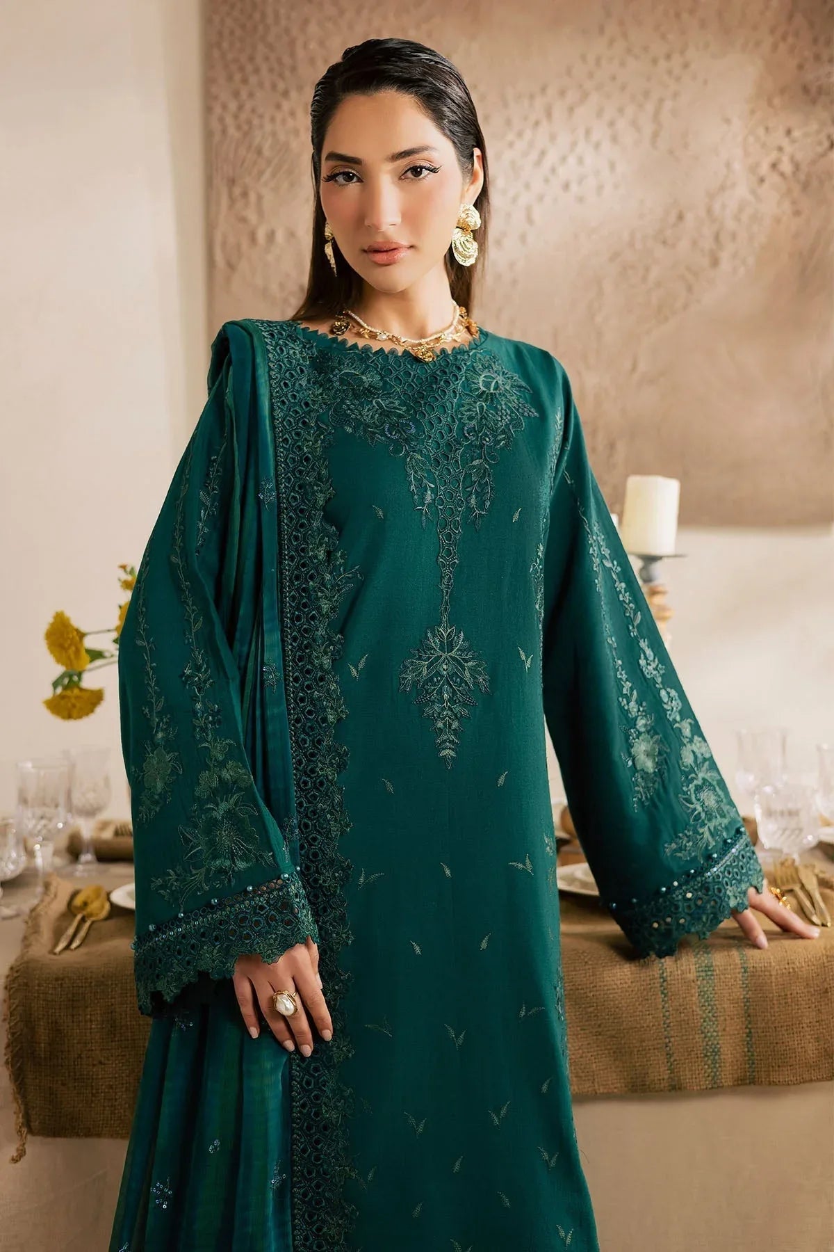 Nureh | Karandi Collection | NE-220 - Aqsa Fabrics