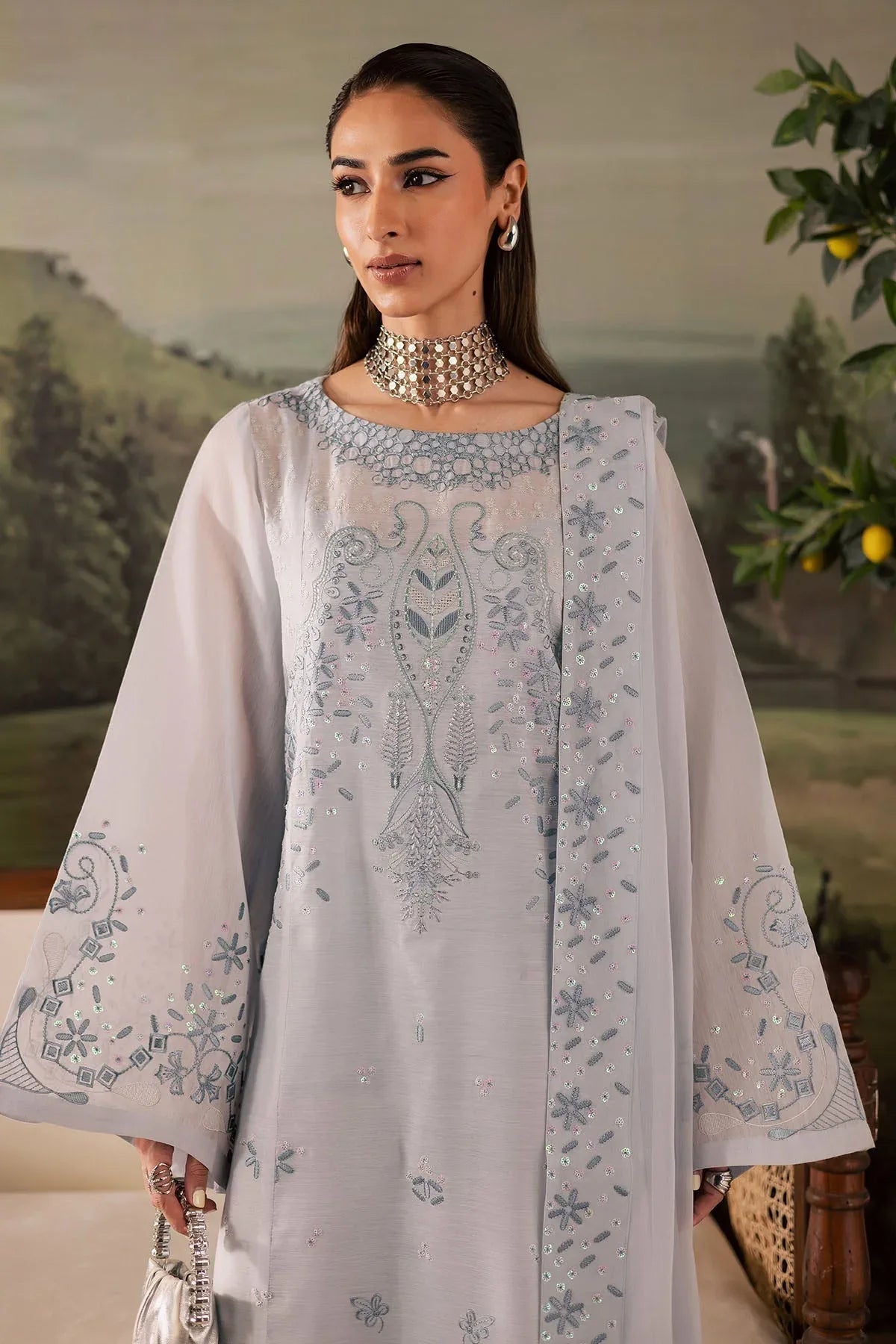 Nureh | Shades of Winter | NP-668 - Aqsa Fabrics