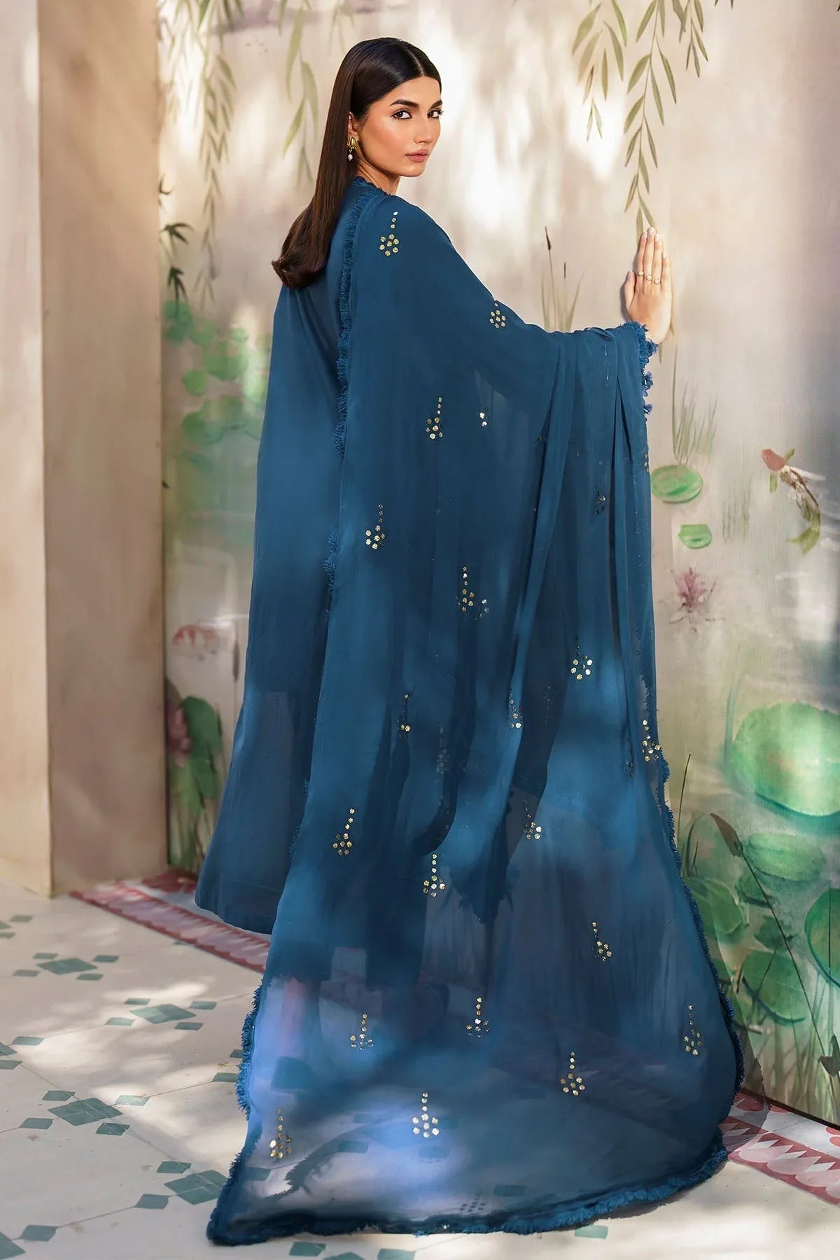 Nureh | Bazaar Lawn | NS-137 - Aqsa Fabrics