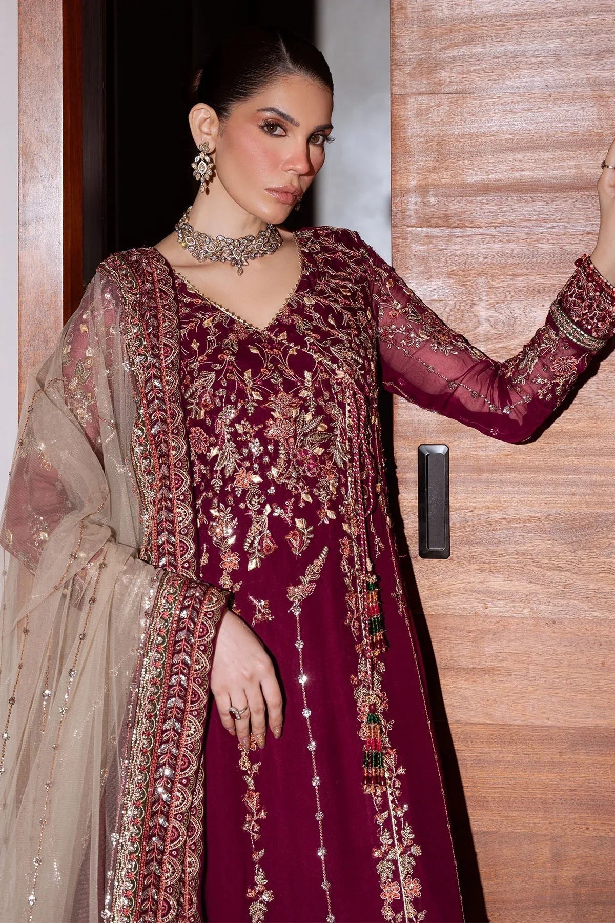 Nureh | Elaya Formals | NEL-86 - Aqsa Fabrics