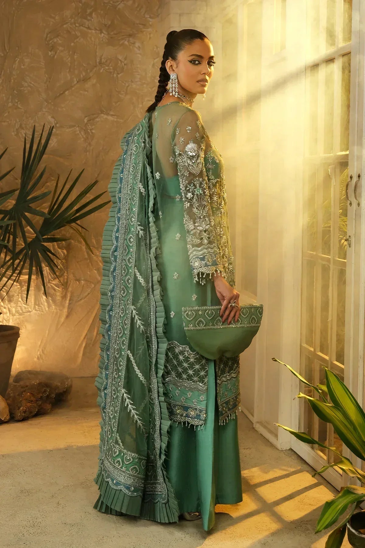 Mina Kashif | Kahani Luxury Formals 23 | Menara - Aqsa Fabrics