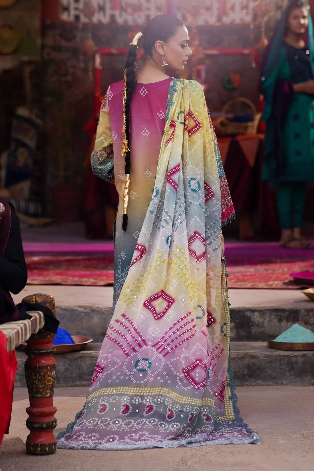 Nureh | Bazaar Lawn | NS-134 - Aqsa Fabrics
