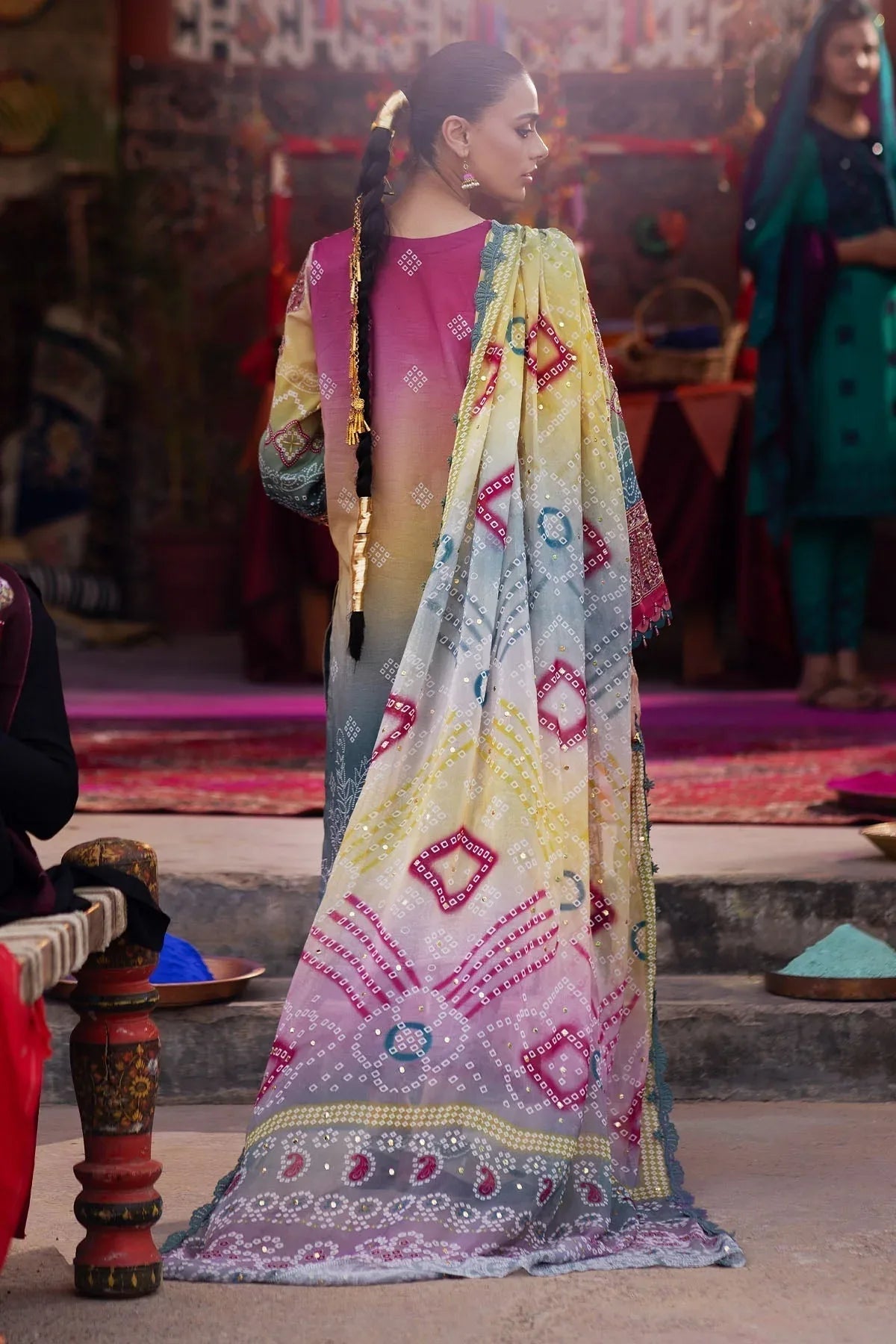 Nureh | Bazaar Lawn | NS-134 - Aqsa Fabrics