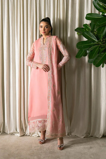 Neeshay | Ready to Wear Chiffon | RTW-CHFN-02 Pink - Aqsa Fabrics