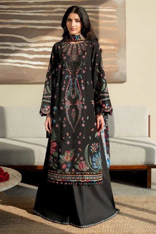 Jazmin | Shahkaar Luxury Lawn 25 | SL25-D10 - Aqsa Fabrics