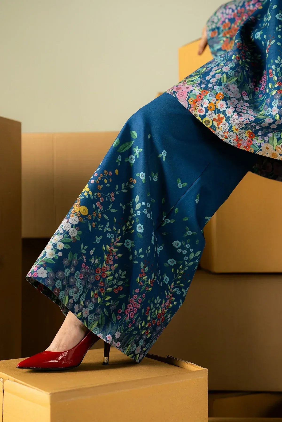 Afrozeh | Cords | Muted - Aqsa Fabrics