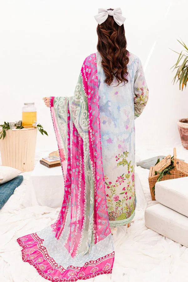 Nureh | Gardenia Lawn 24 | NSG-141 - Aqsa Fabrics
