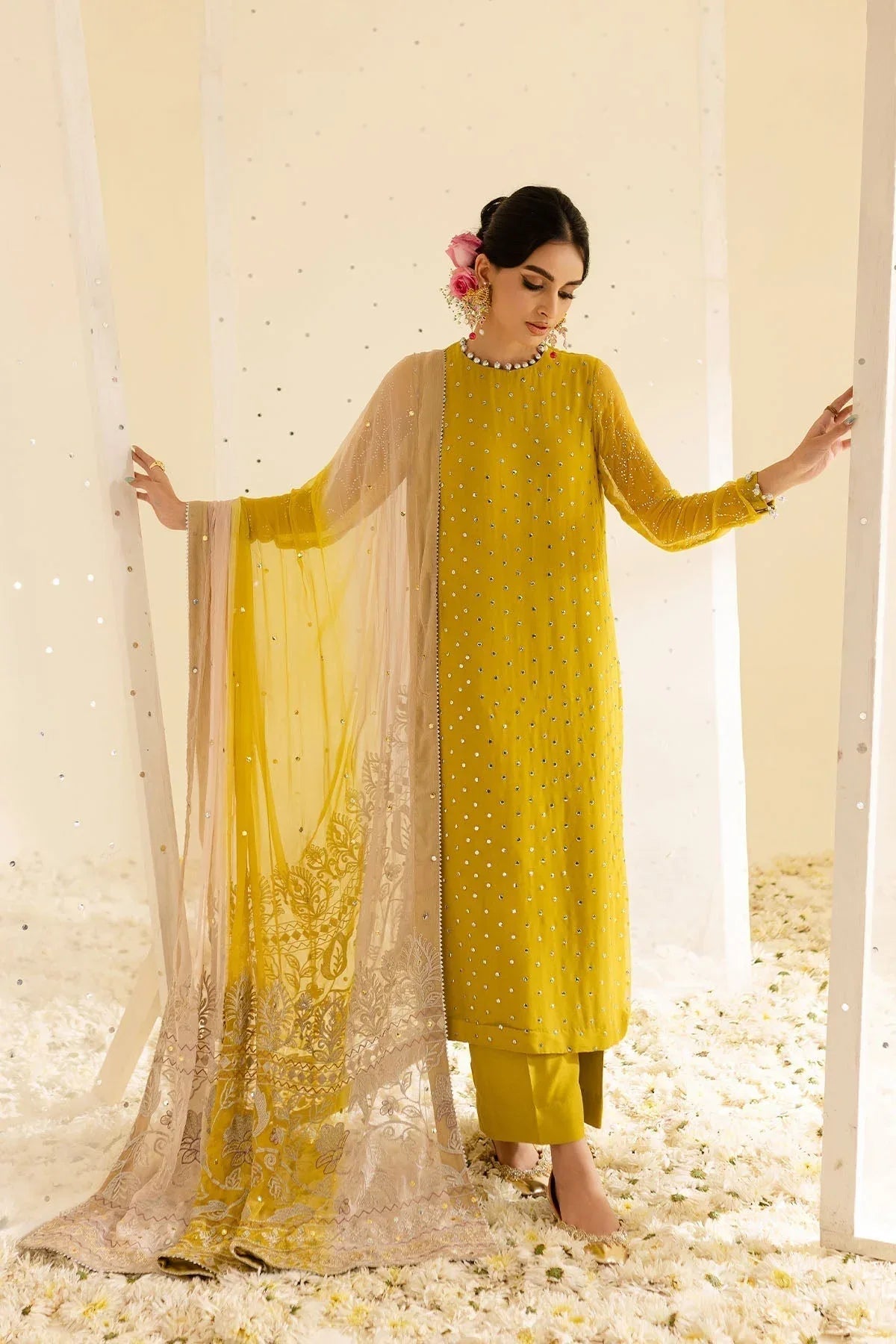 Nureh | Mukeshkari Formals | MK-08 - Aqsa Fabrics