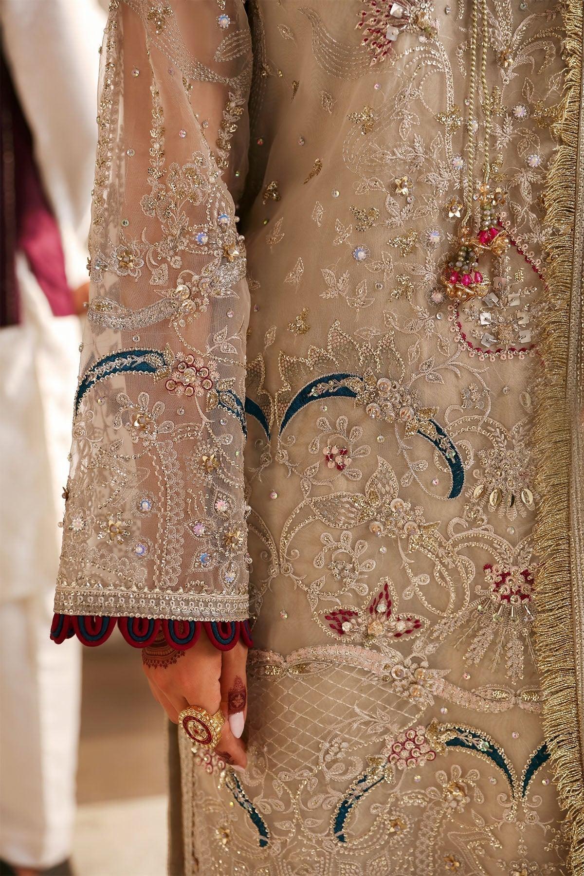 Nureh | Jhoomro Wedding Formals | NL-72 CHANDNI - Aqsa Fabrics