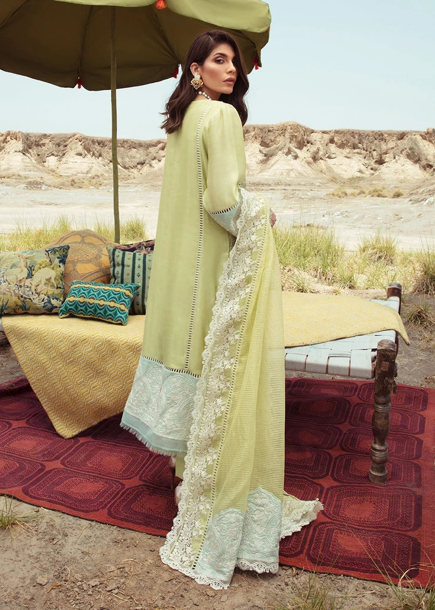 Saira Shakira | Luxury Pret | Aurora - Aqsa Fabrics