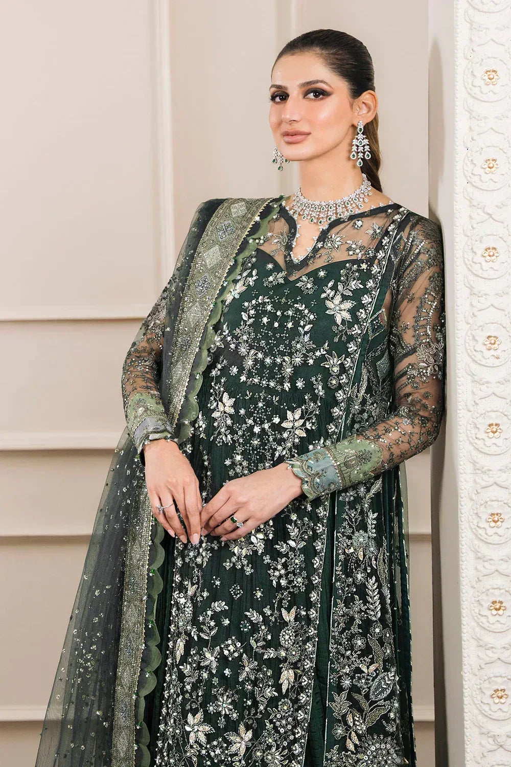Baroque | Chantelle Embroidered Collection | CH12-05 - Aqsa Fabrics