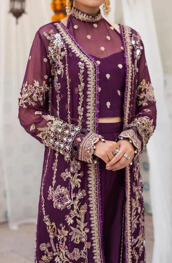 Eleshia | Zarin Wedding Formals 23 | Medea - Aqsa Fabrics