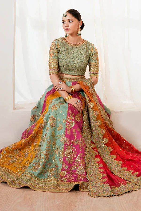 Baroque | Formal Collection | UF-4036 - Aqsa Fabrics