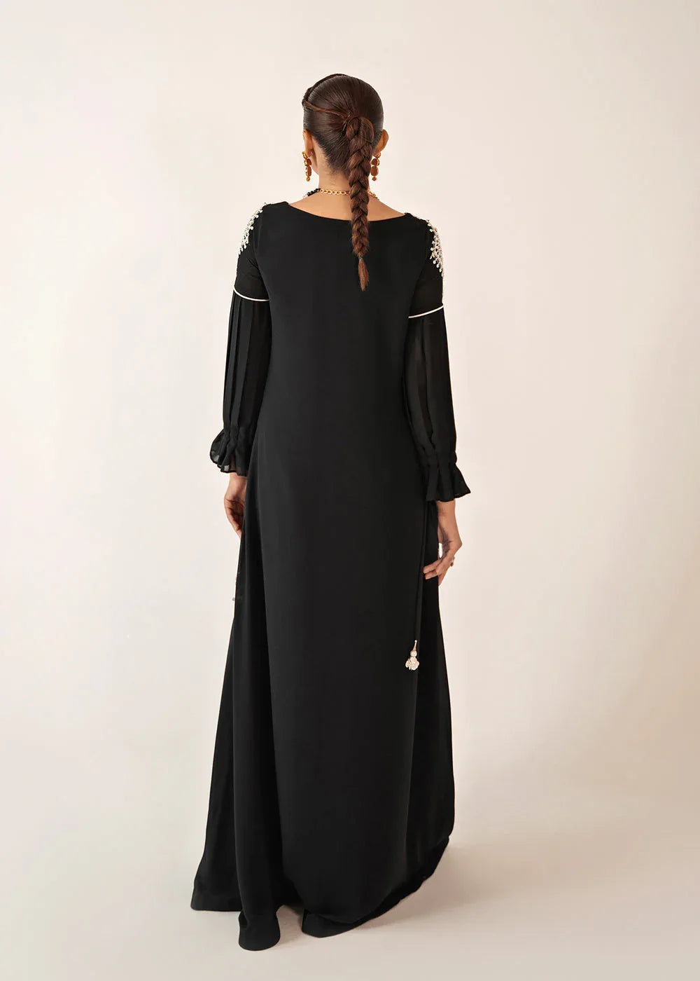 Dastoor | Euphoria Luxury Pret 24 | Noir - Aqsa Fabrics