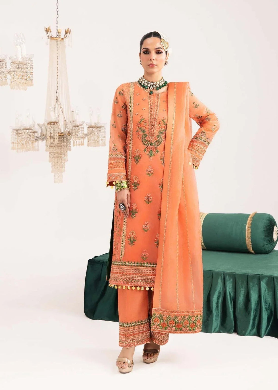Dastoor | Sajni Luxury Eid Collection 24 | Niloofar - Aqsa Fabrics