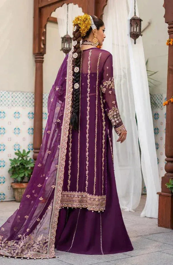 Eleshia | Zarin Wedding Formals 23 | Medea - Aqsa Fabrics