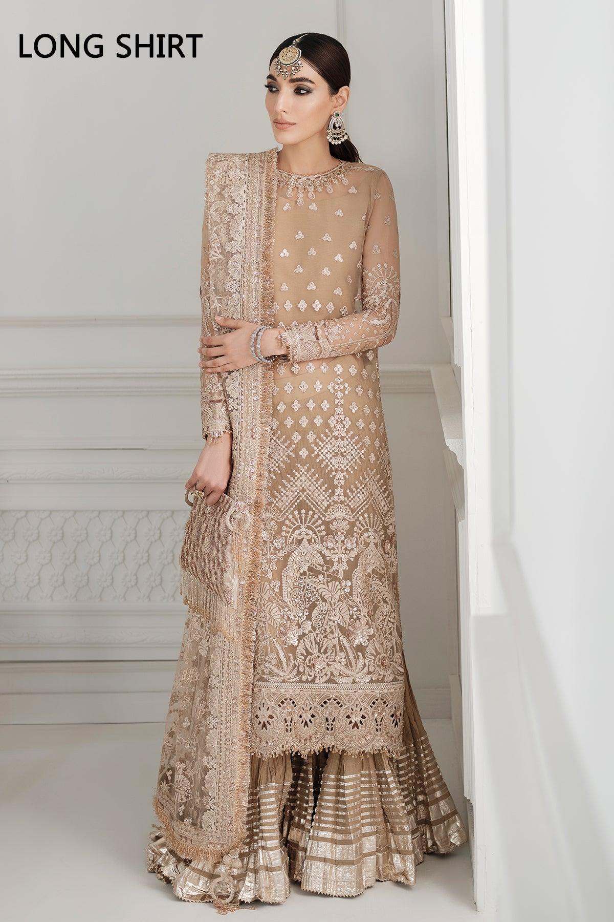 EMBROIDERED CHIFFON CH10-04 STITCHED