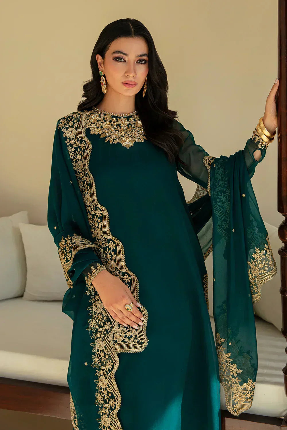 Baroque | Formals Collection | PR-828 - Aqsa Fabrics