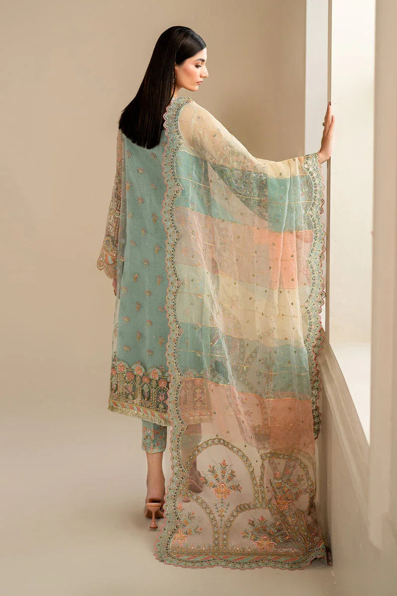 Baroque | Formal Collection | NET UF-620 - Aqsa Fabrics