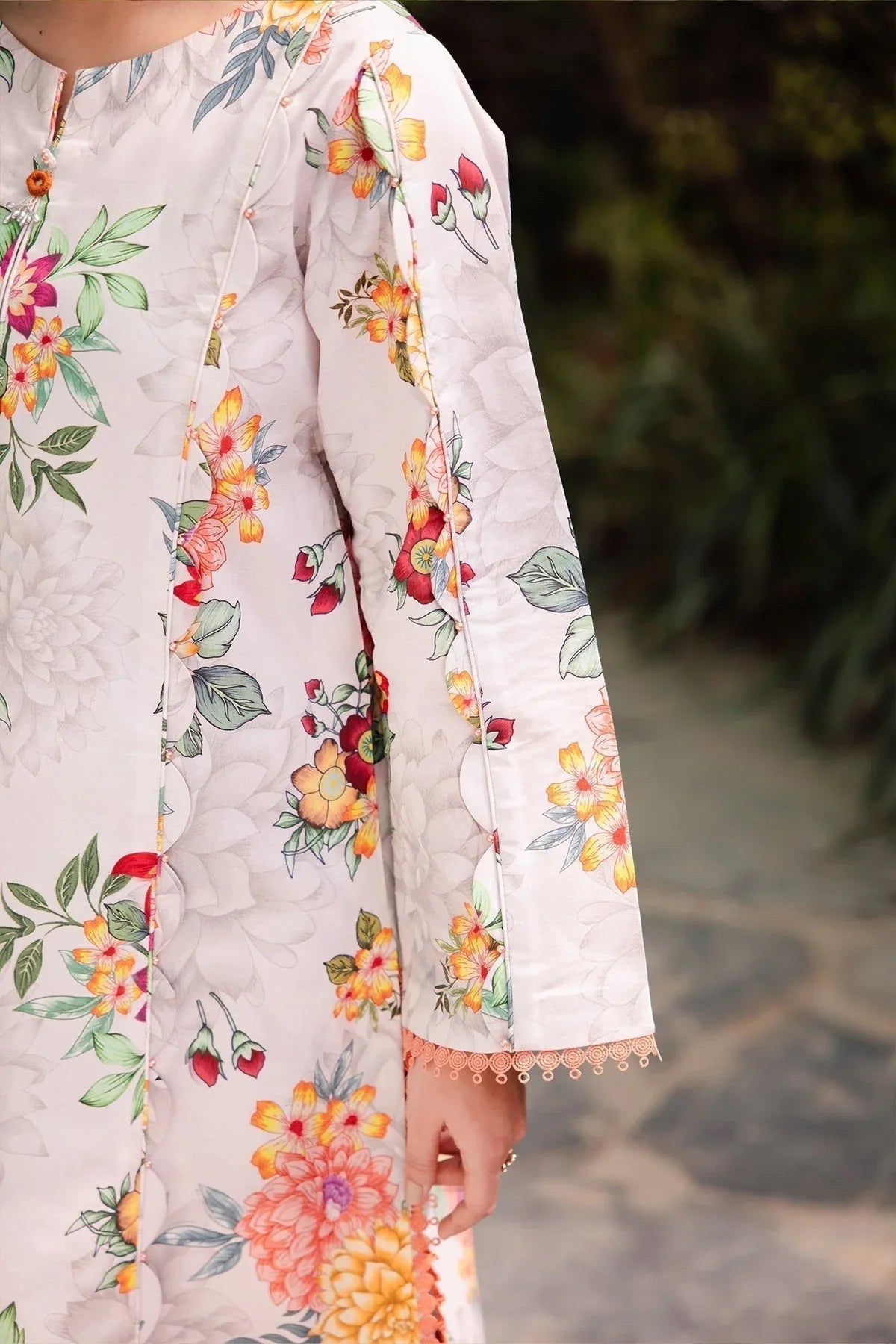 Alizeh | Sheen Lawn Prints 24 | ORCHID - Aqsa Fabrics