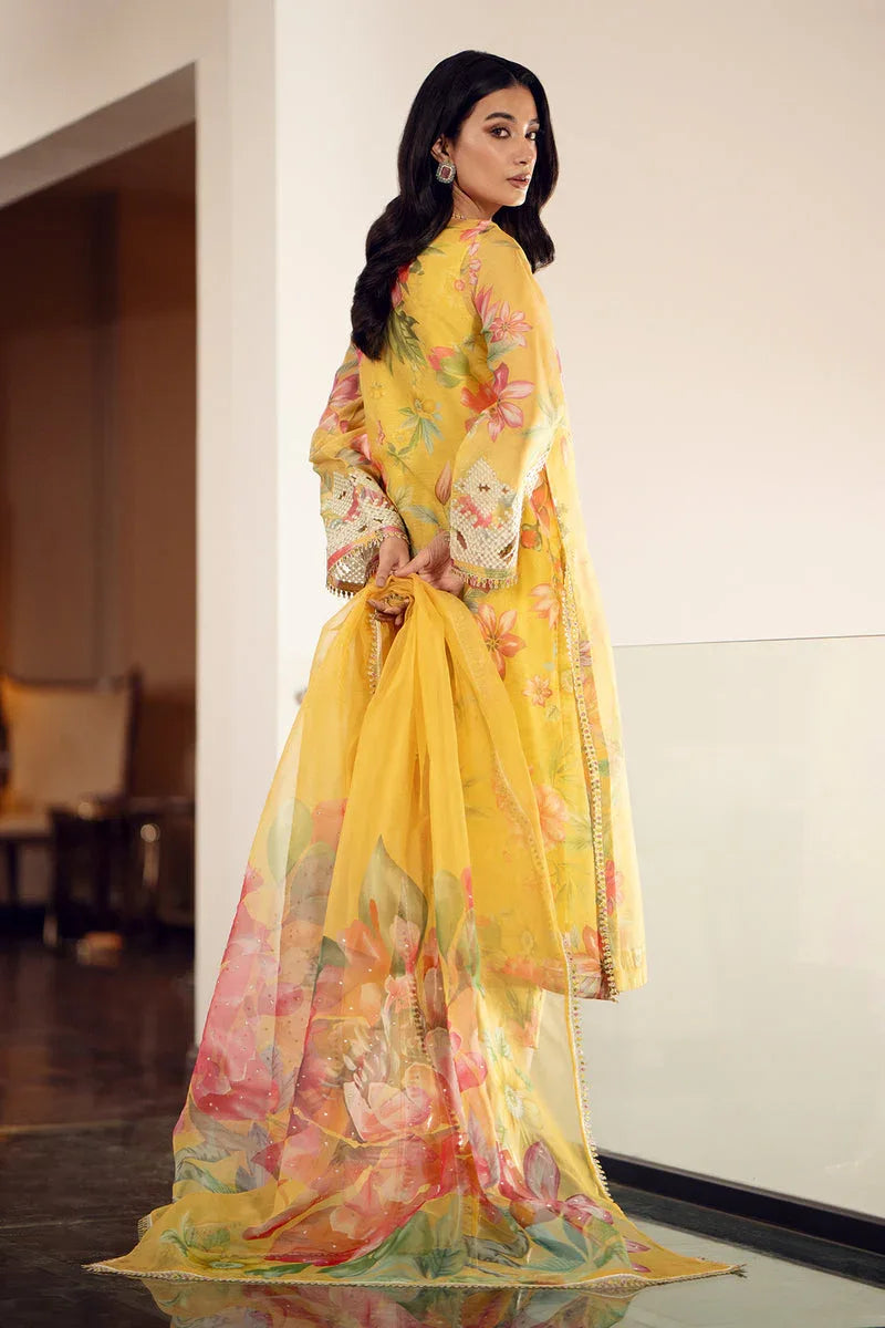 Baroque | Luxury Pret 24 | COTTON PATTI UF-509 - Aqsa Fabrics