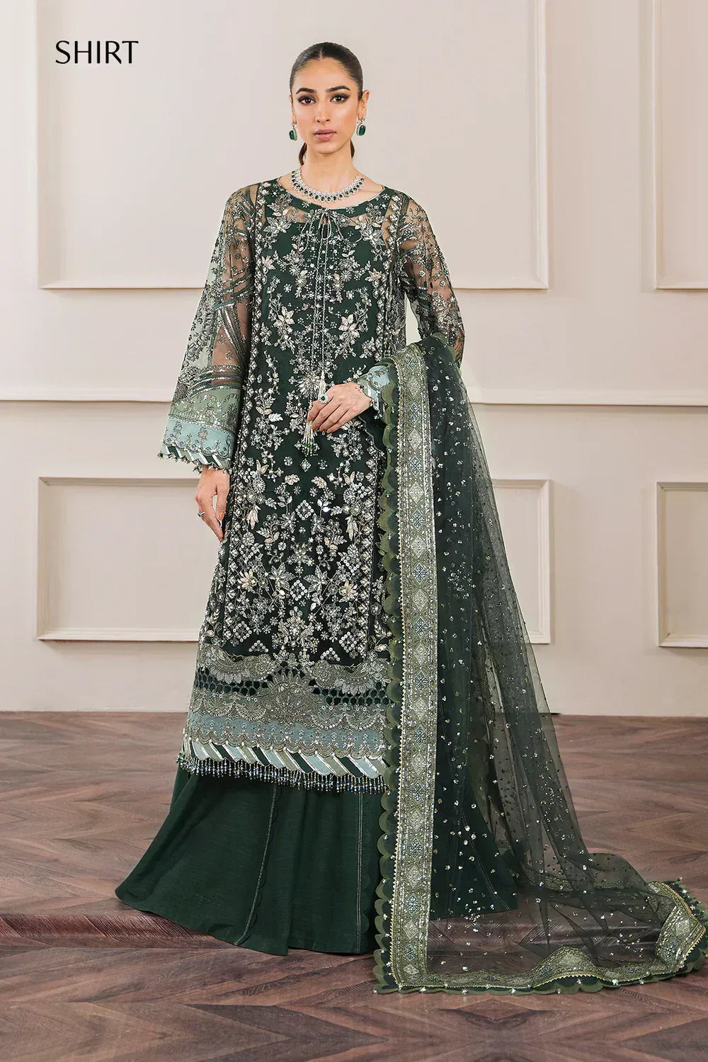 Baroque | Chantelle Embroidered Collection | CH12-05 - Aqsa Fabrics