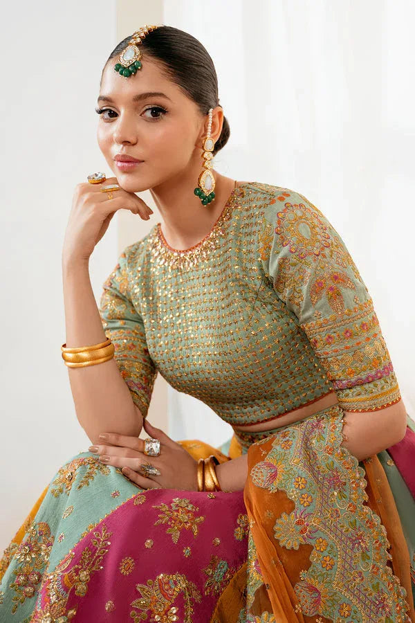 Baroque | Formal Collection | UF-4036 - Aqsa Fabrics