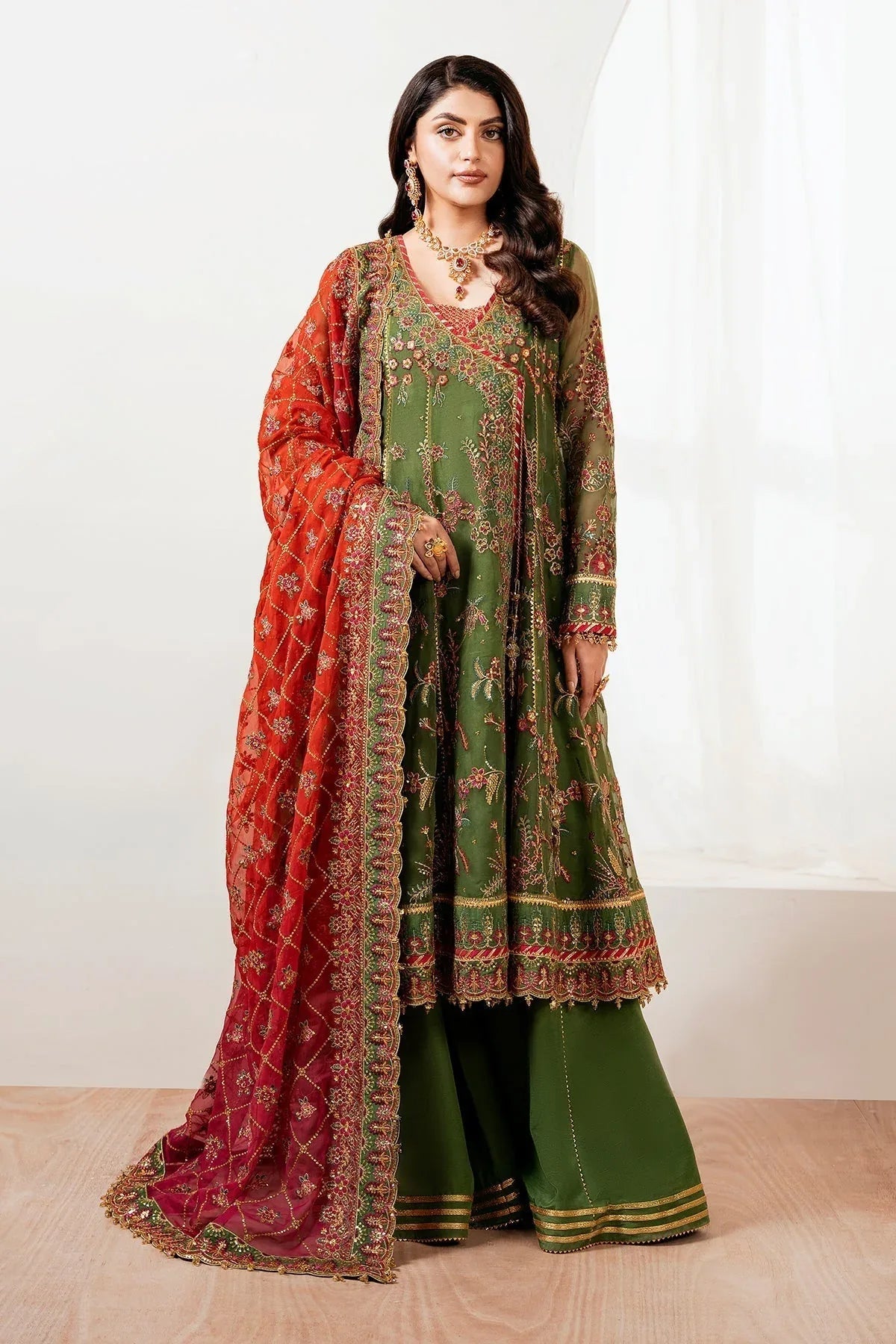 Baroque | Formal Collection | UF-4037 - Aqsa Fabrics