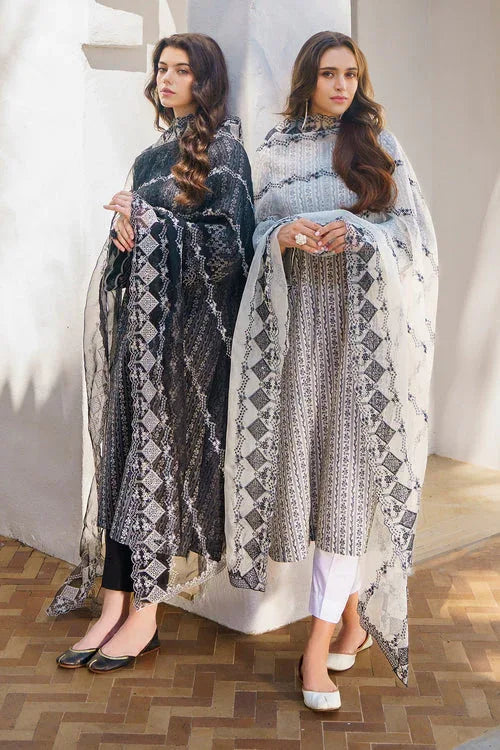 Baroque | Luxury Pret 24 | LAWN UF-573 - Aqsa Fabrics
