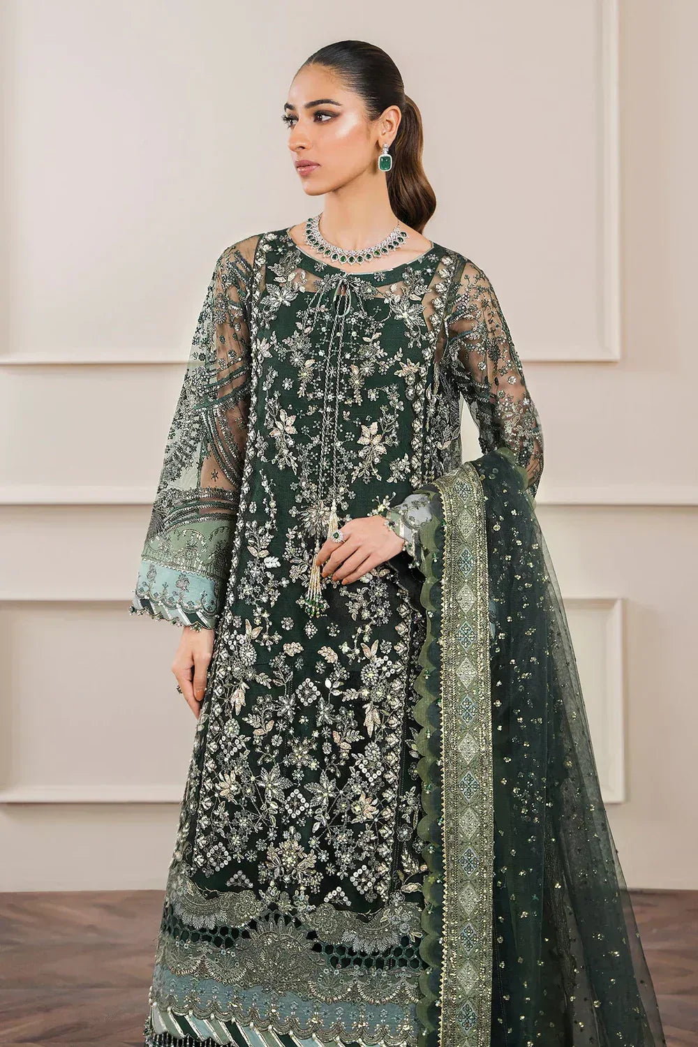 Baroque | Chantelle Embroidered Collection | CH12-05 - Aqsa Fabrics
