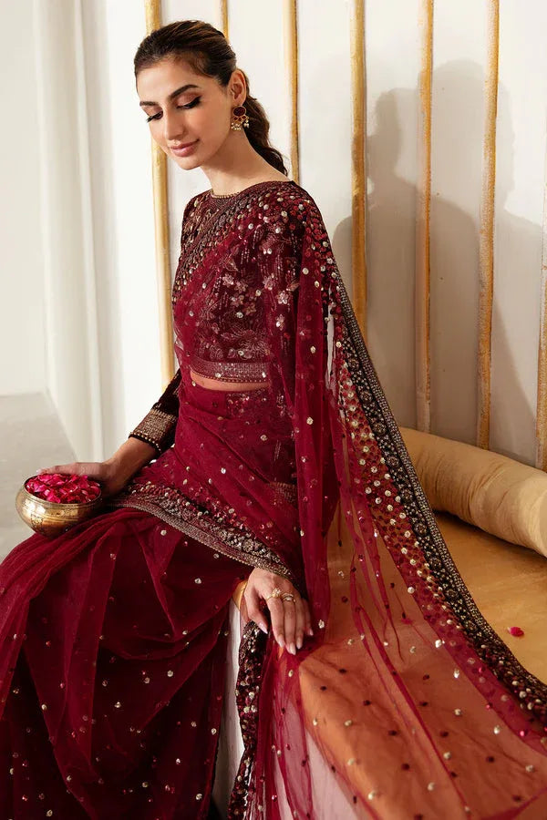 Jazmin | Velvet Edit 24 | Velvet Formal VF-2016 - Aqsa Fabrics