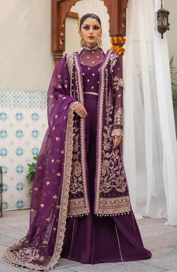 Eleshia | Zarin Wedding Formals 23 | Medea - Aqsa Fabrics