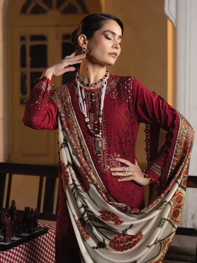 Faiza Faisal | Maya Luxury Lawn | Elif - Aqsa Fabrics