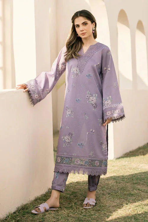 Baroque | Luxury Pret 24 | LAWN UF-600 - Aqsa Fabrics
