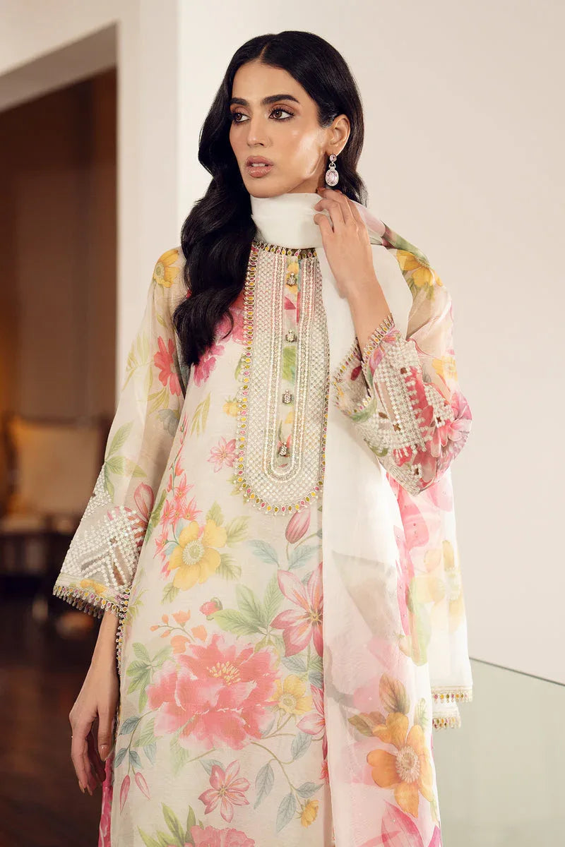 Baroque | Luxury Pret 24 | COTTON PATTI UF-510 - Aqsa Fabrics