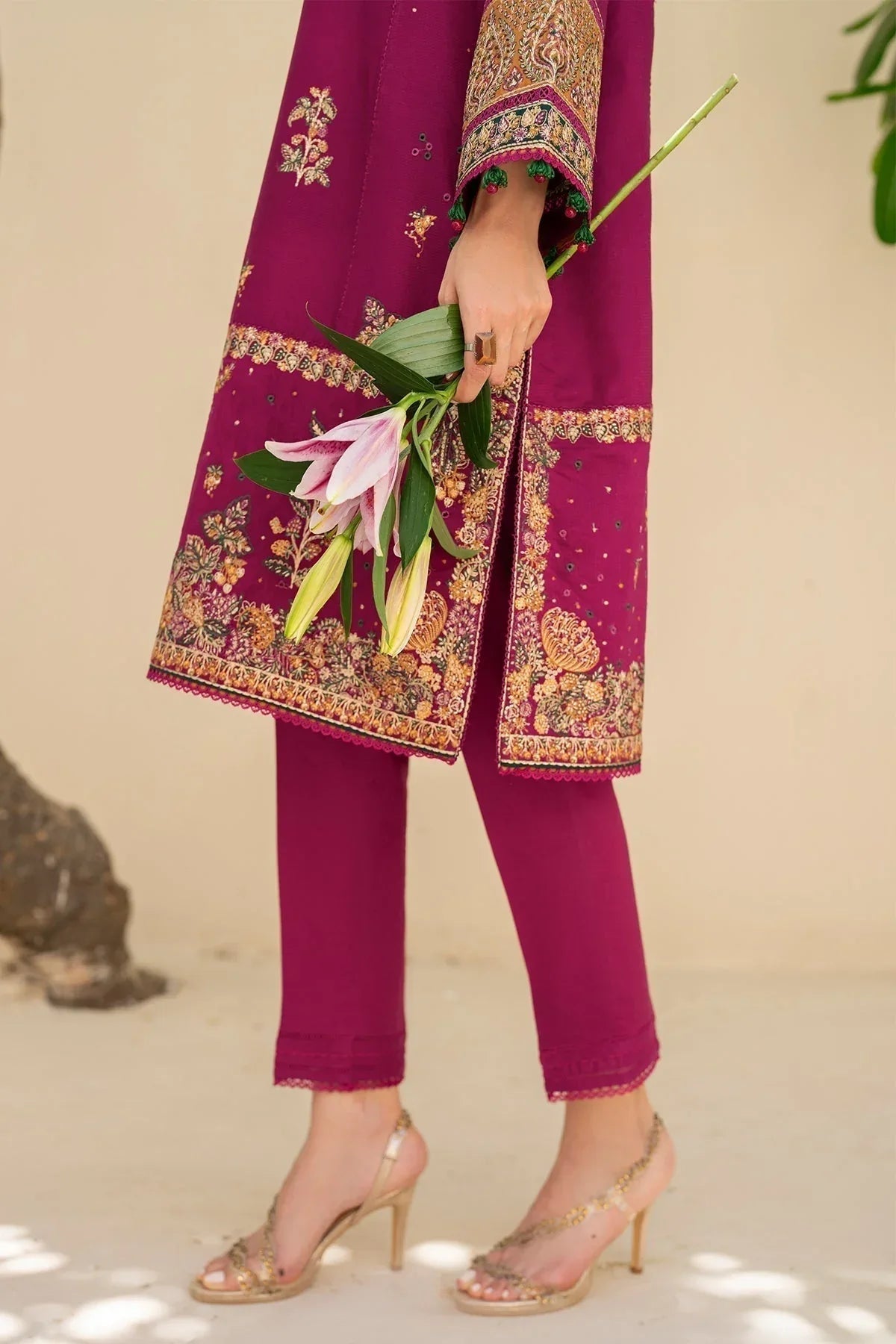Jazmin | Irish Lawn SS 24 | D10 - Aqsa Fabrics