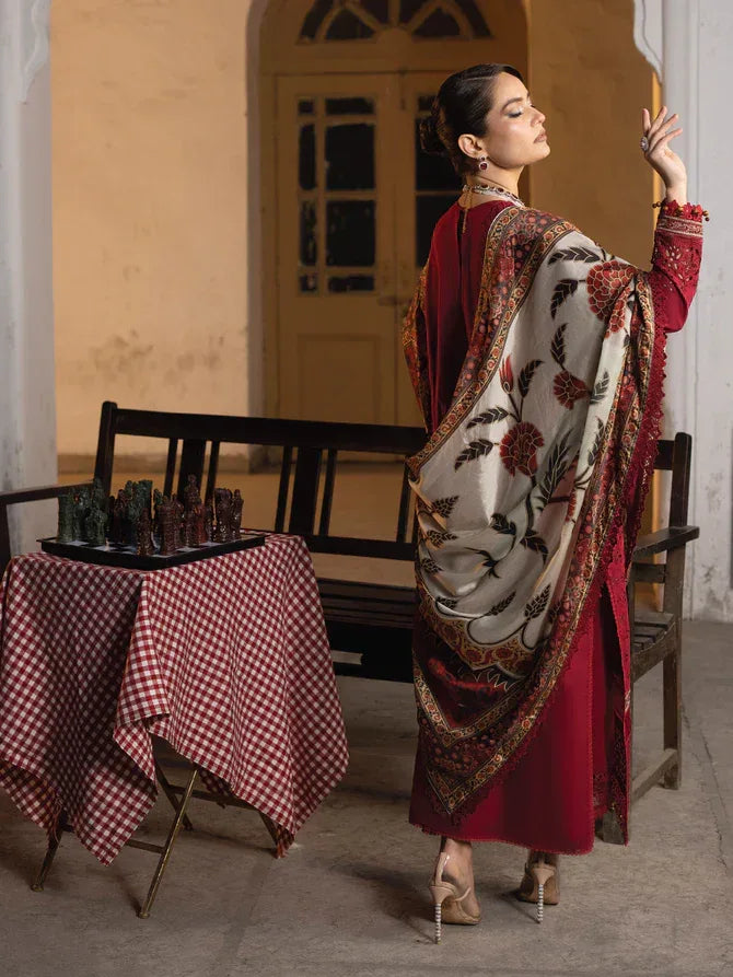 Faiza Faisal | Maya Luxury Lawn | Elif - Aqsa Fabrics
