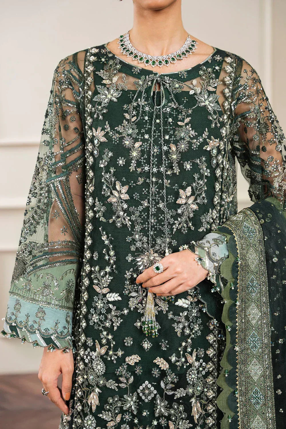 Baroque | Chantelle Embroidered Collection | CH12-05 - Aqsa Fabrics
