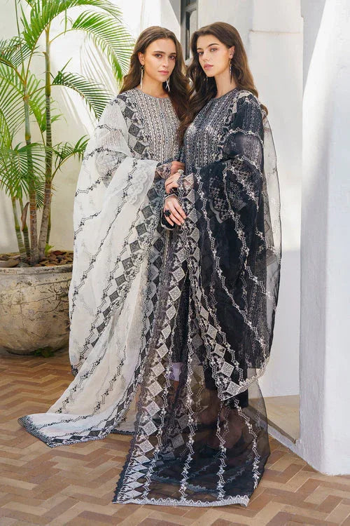 Baroque | Luxury Pret 24 | LAWN UF-573 - Aqsa Fabrics