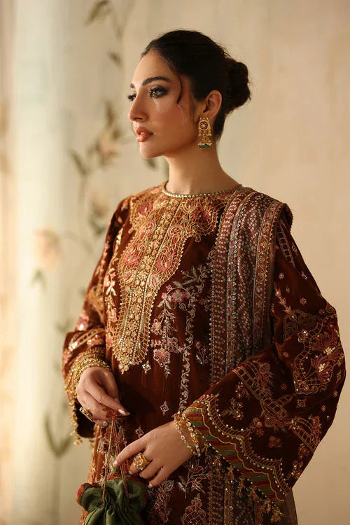 Baroque | Velvet 25 | UF-4317 - Aqsa Fabrics