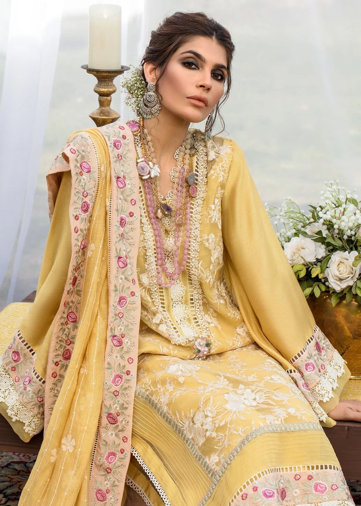 Saira Shakira | Luxury Pret | Sunshine - Aqsa Fabrics
