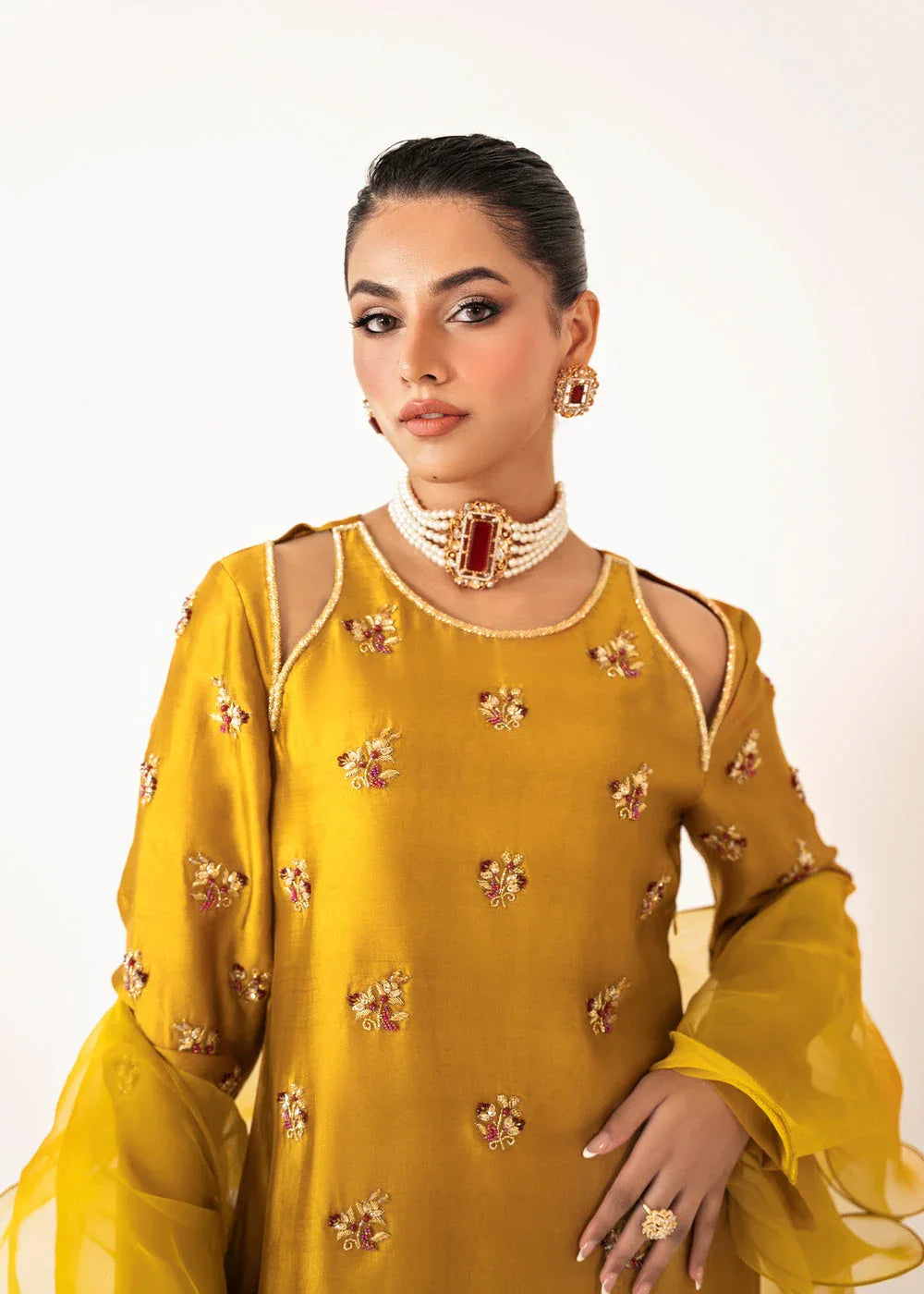 Dastoor | Euphoria Luxury Pret 24 | Sunshine - Aqsa Fabrics
