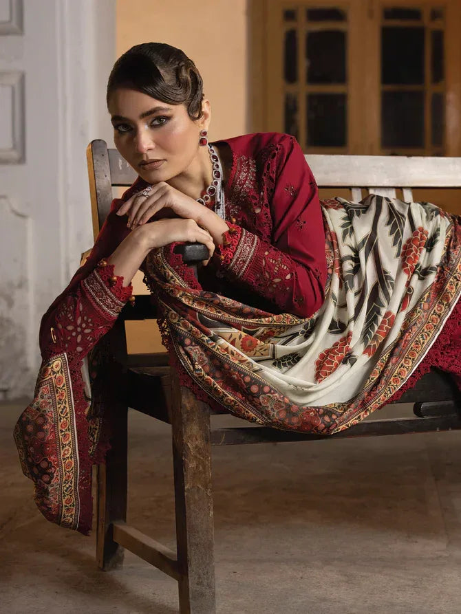 Faiza Faisal | Maya Luxury Lawn | Elif - Aqsa Fabrics