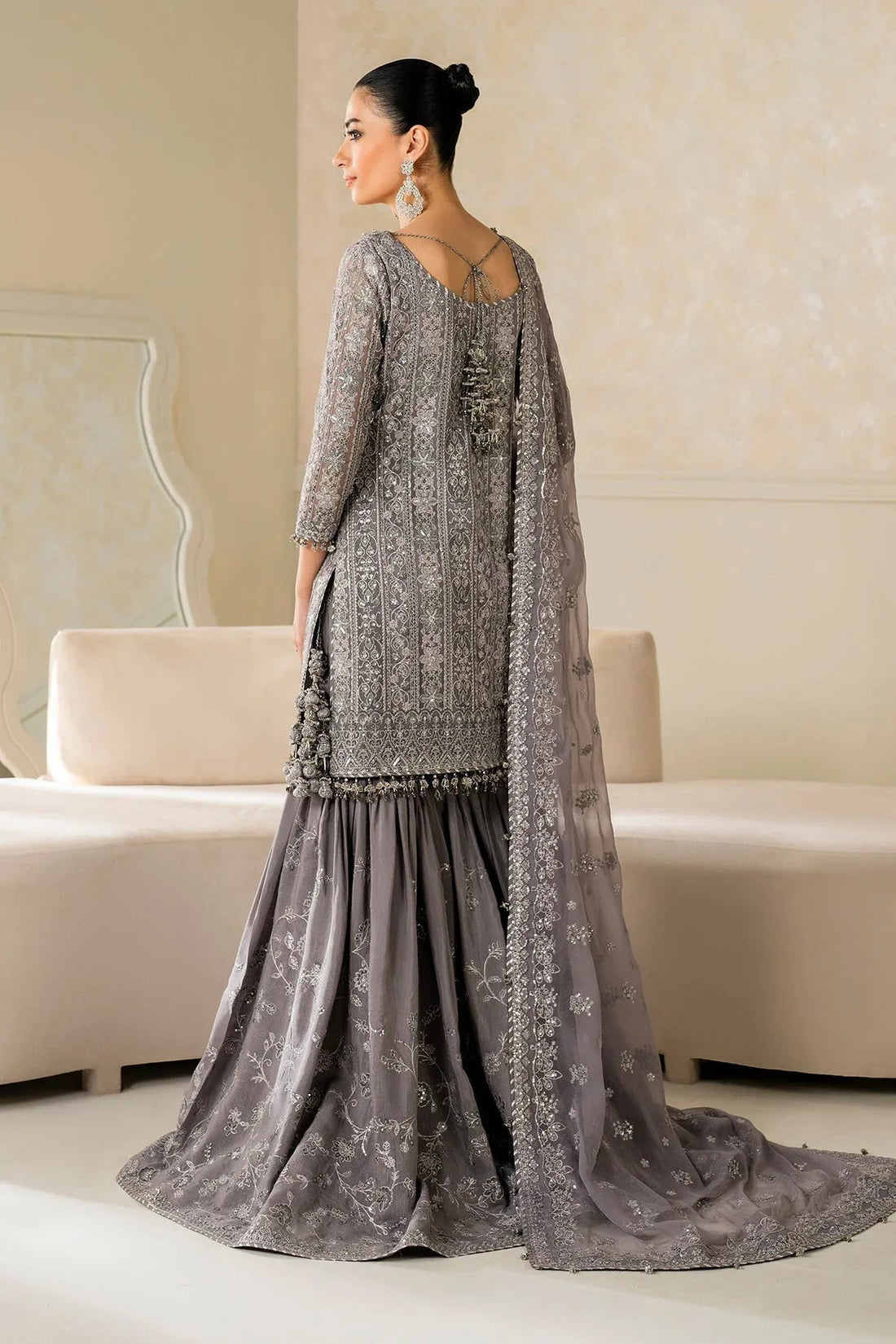 Baroque | Formal Collection |  UF-4161 - Aqsa Fabrics
